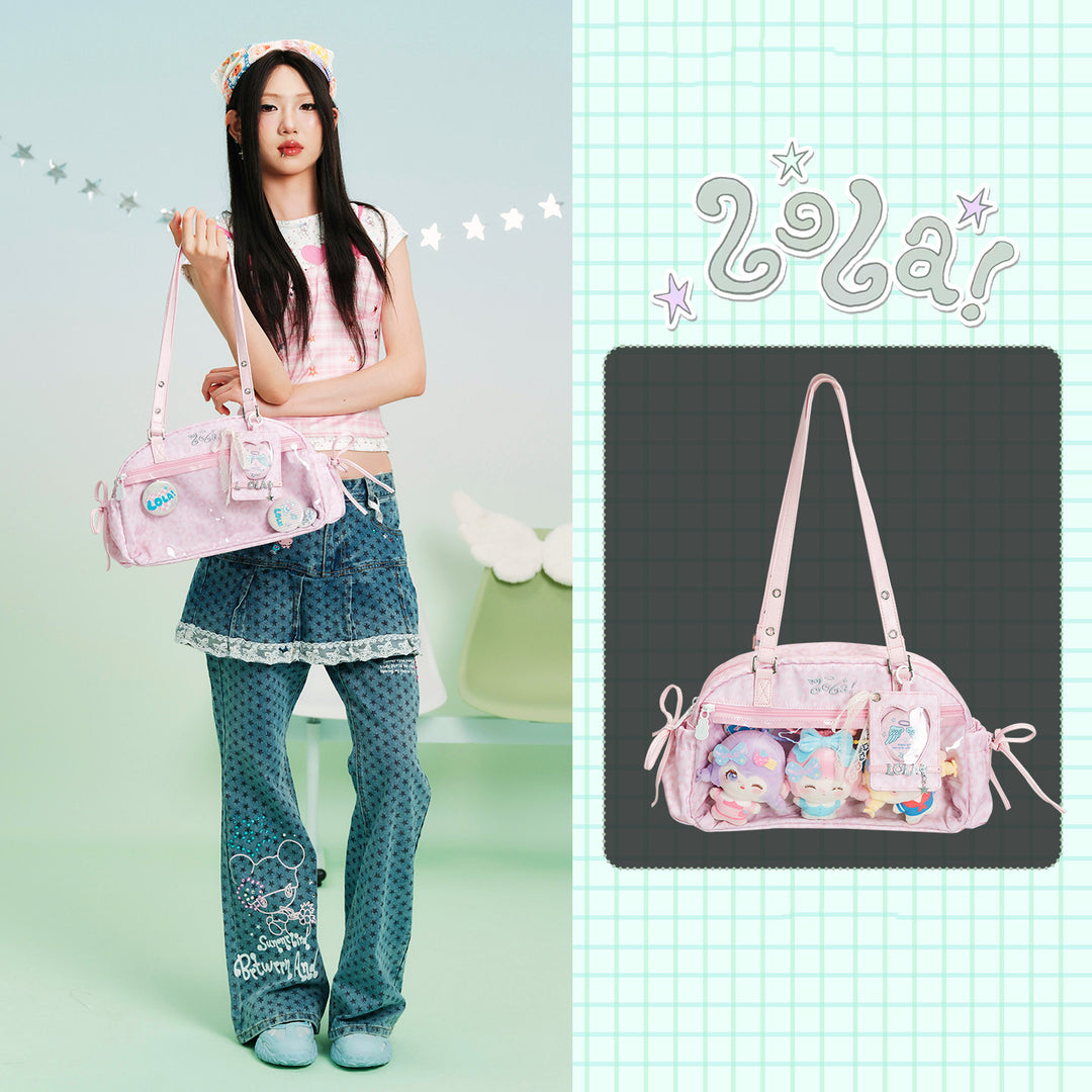 Transparent Ita Shoulder Bag