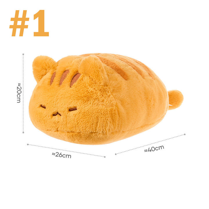 Sleepy Cat Plush Pillow