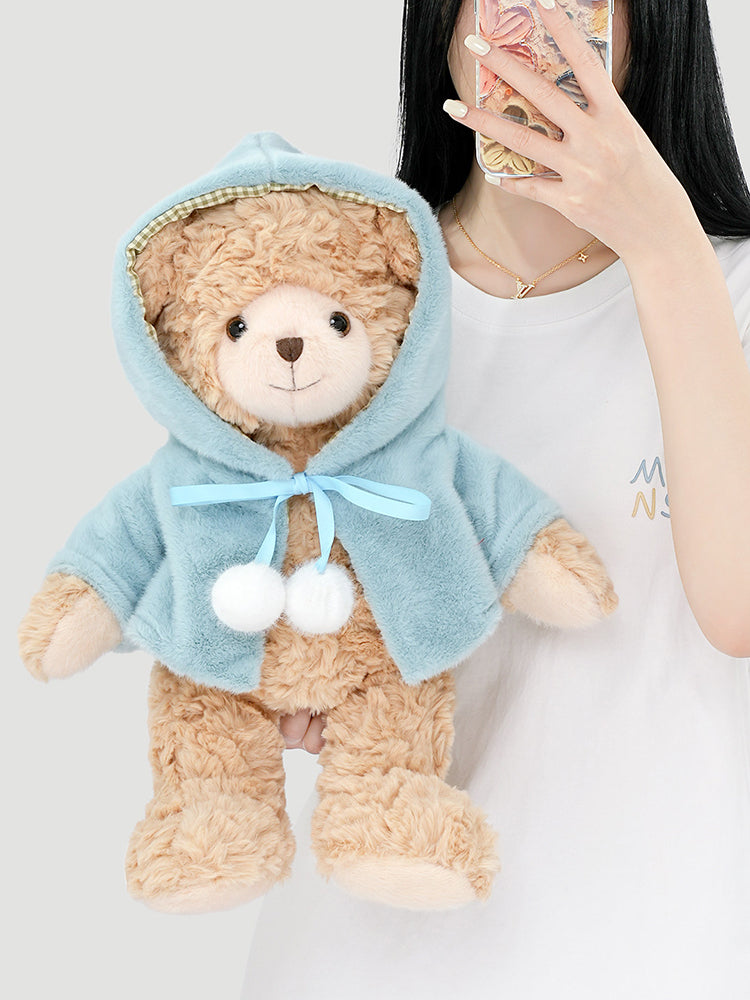 Cute Hooded Cloak Teddy Bear Plush