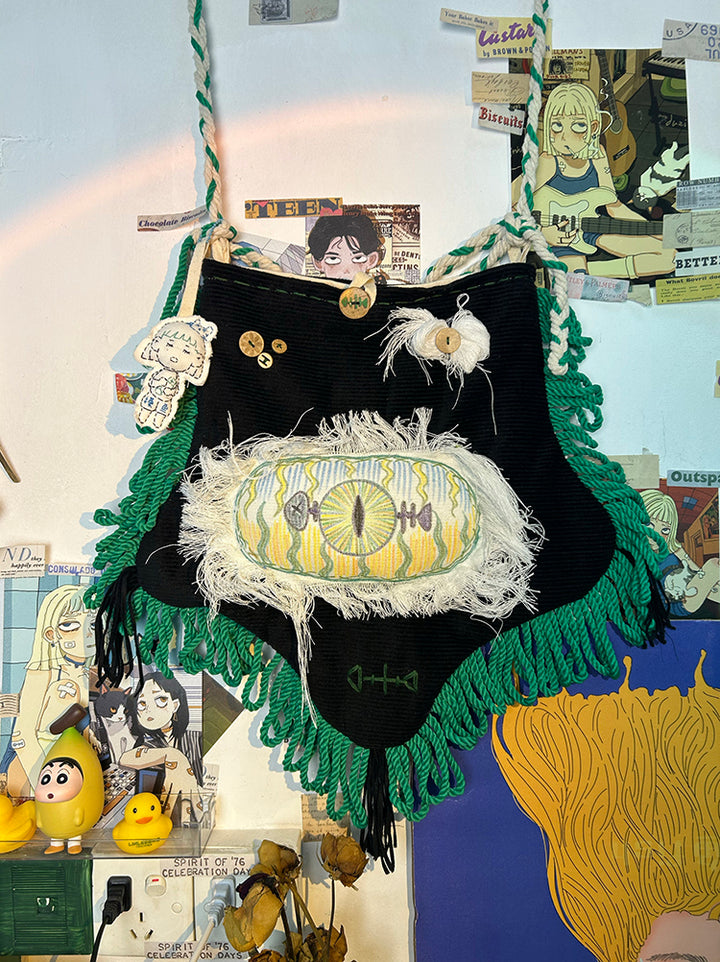 Abyss Eye Star-Shaped Crossbody Bag