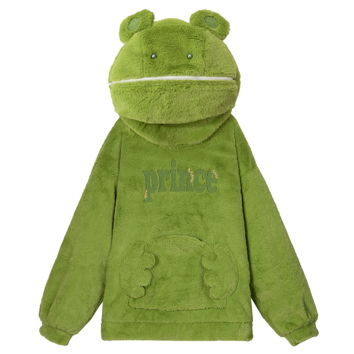 Funny Frog Fleece Sweatshirt