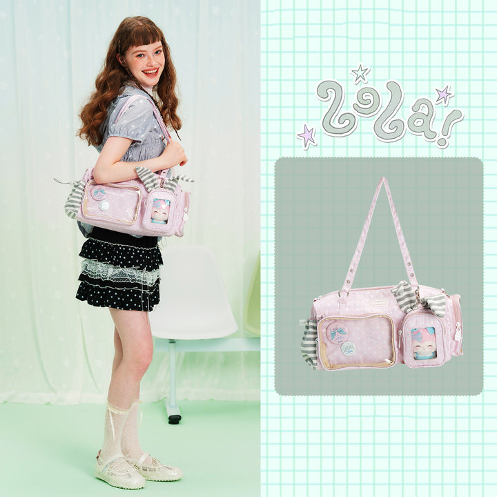 Star Clear Pocket Shoulder Bag