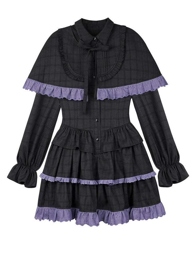 Lolita Black Magic Tiered Cake Dress
