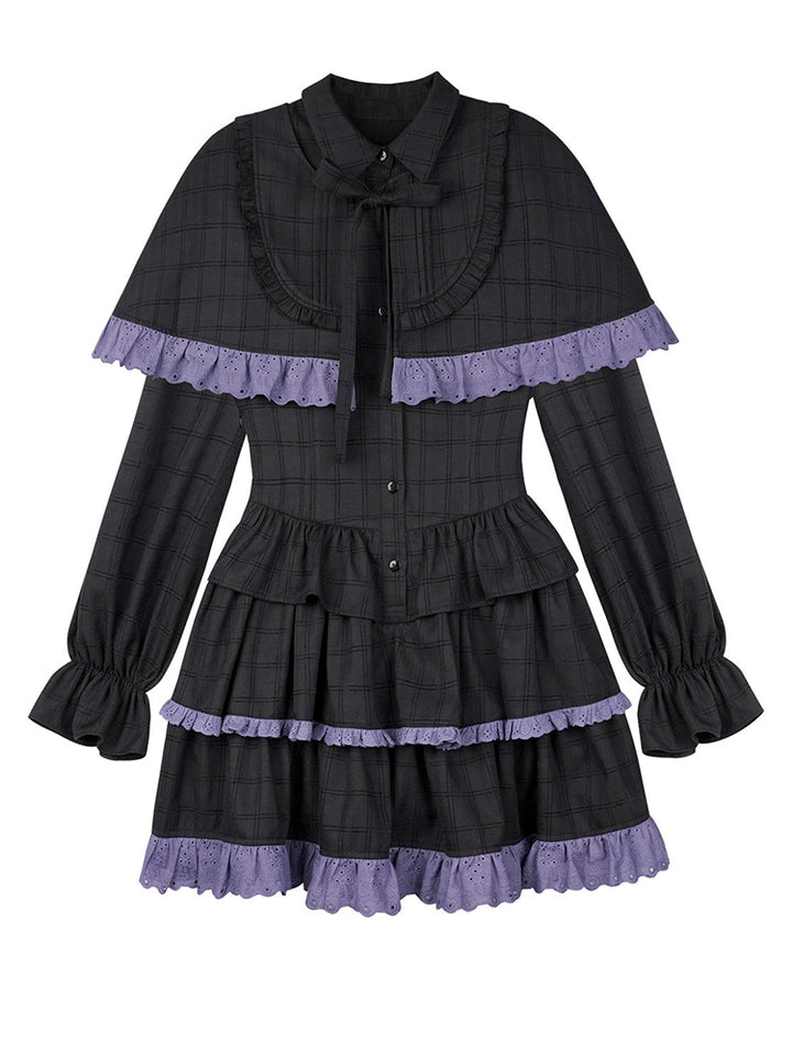 Lolita Black Magic Tiered Cake Dress