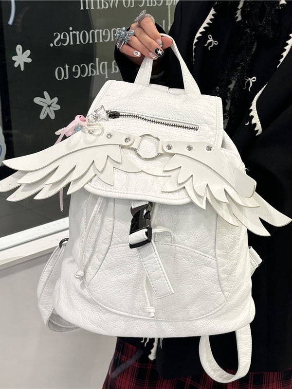 Goth Wing Drawstring Backpack