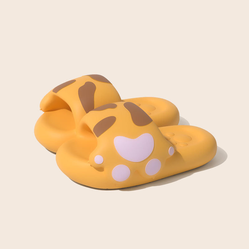 Adorable Cat Paw Pattern Slippers