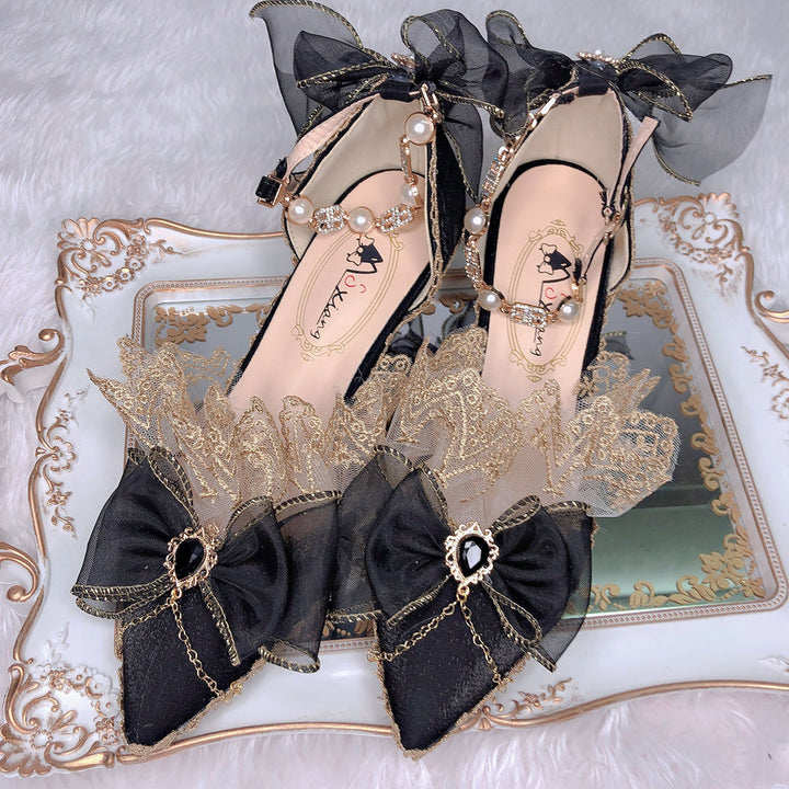 Vintage Glamorous Princess High Heels