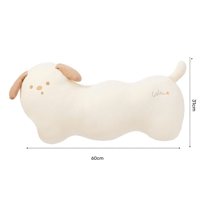 Long Cat and Puppy Plush Pillow