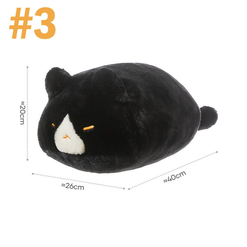 Sleepy Cat Plush Pillow