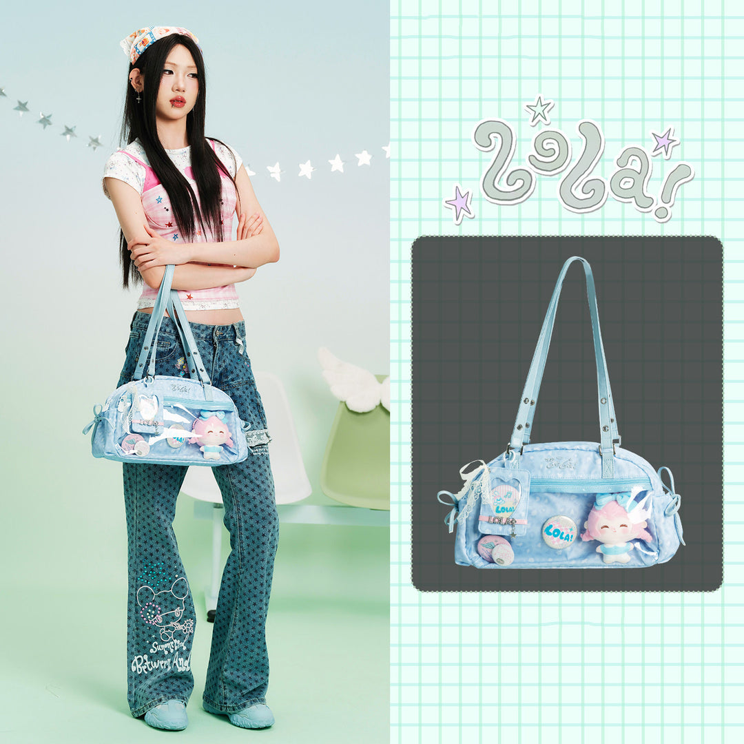 Transparent Ita Shoulder Bag