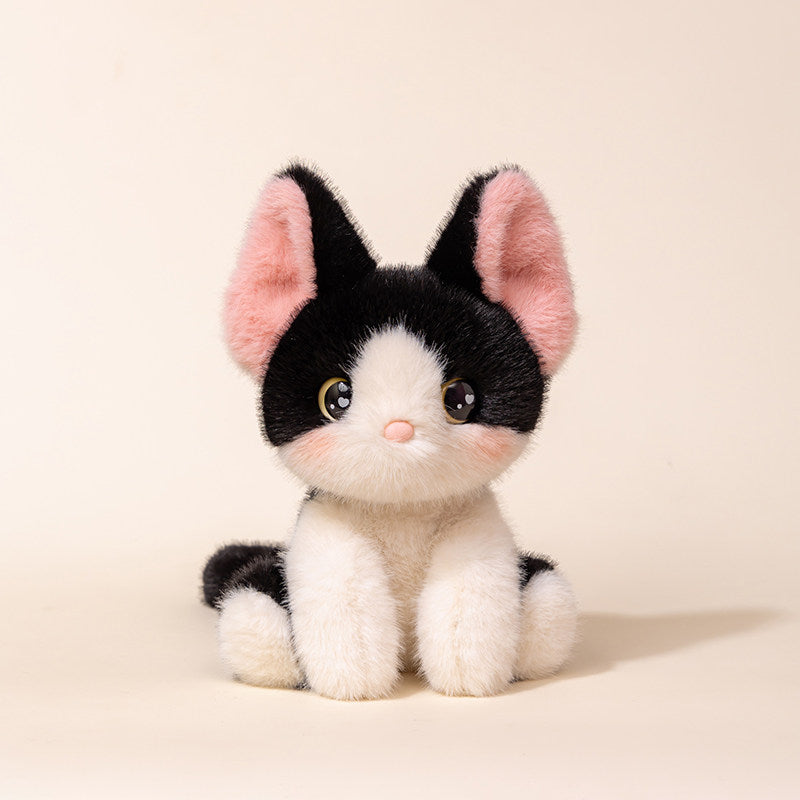 Cute Cat Plush Companion Doll Decorative Toy