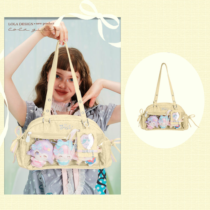 Transparent Ita Shoulder Bag