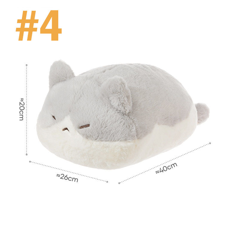 Sleepy Cat Plush Pillow