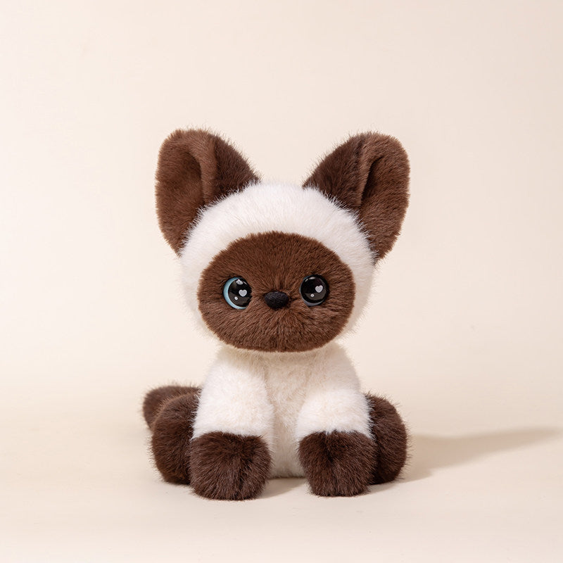 Cute Cat Plush Companion Doll Decorative Toy