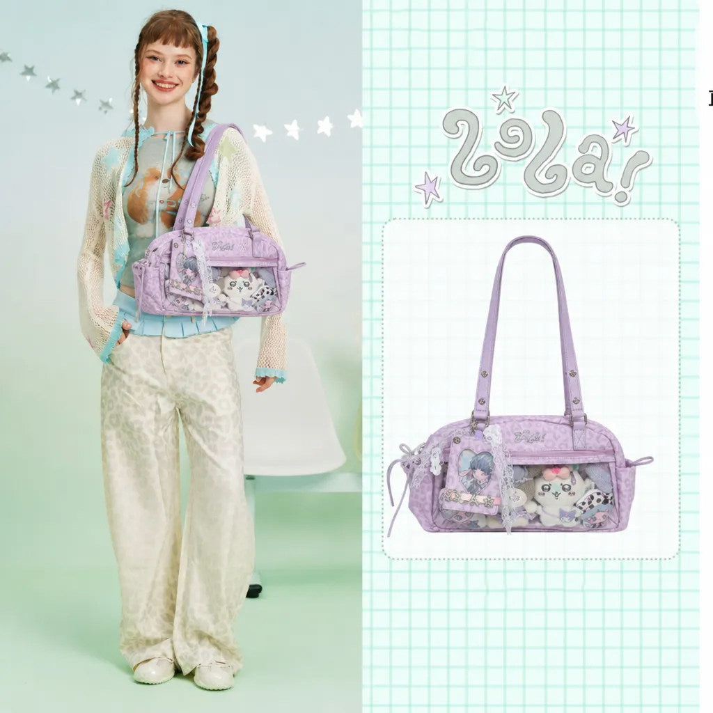Transparent Ita Shoulder Bag