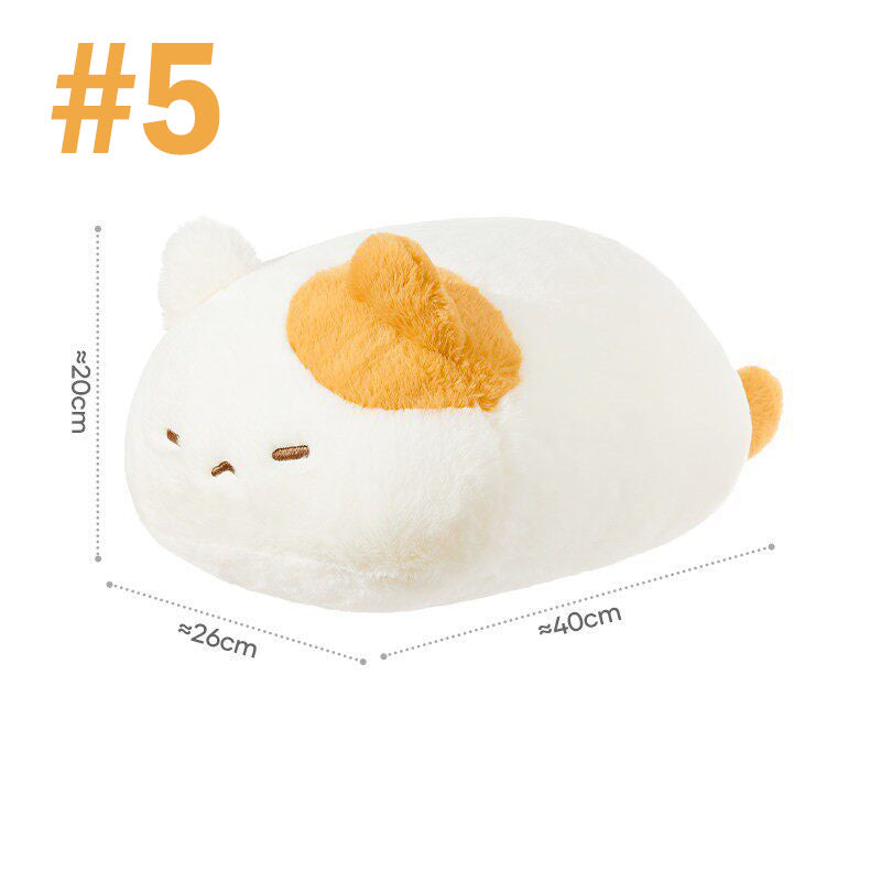 Sleepy Cat Plush Pillow