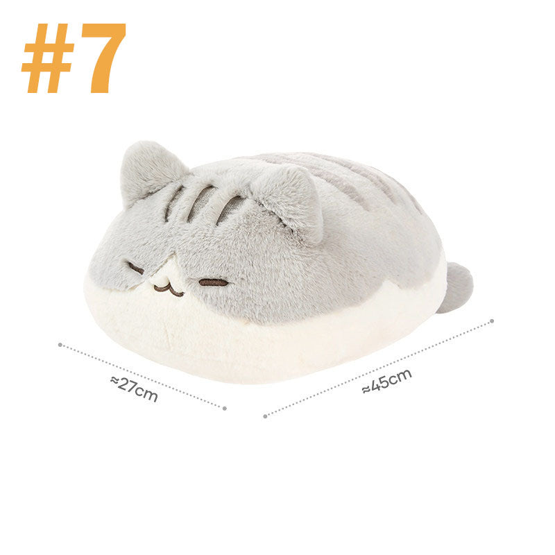 Sleepy Cat Plush Pillow