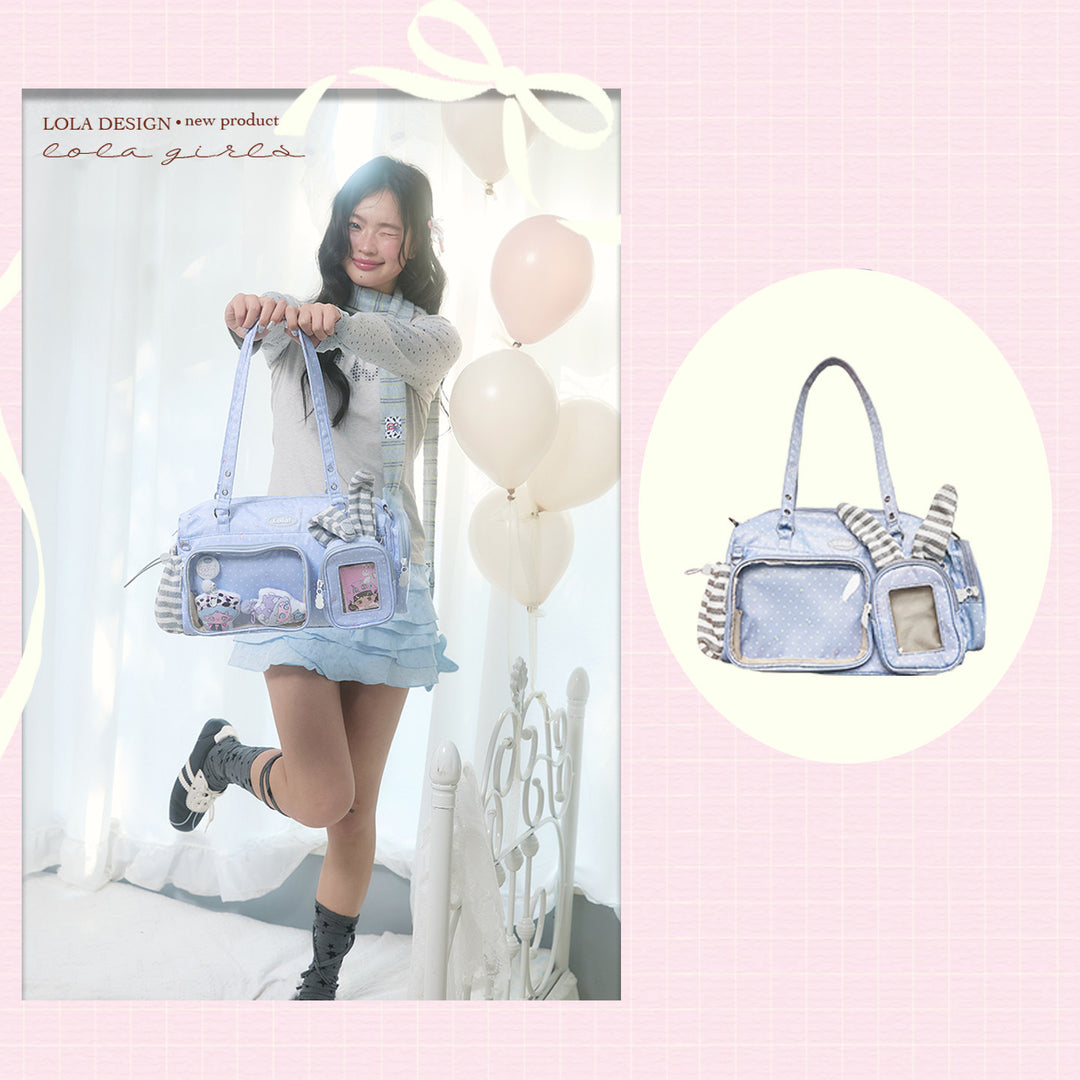 Star Clear Pocket Shoulder Bag