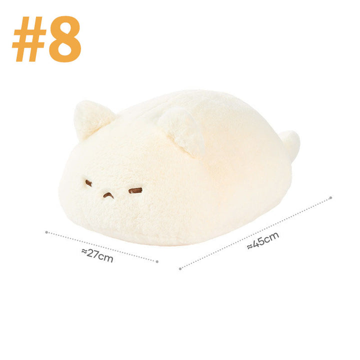 Sleepy Cat Plush Pillow