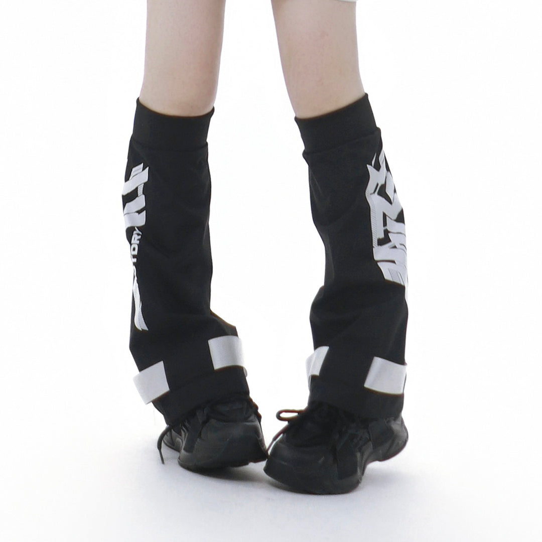 Jirai Kei Techwear Straps Design Thin Jacket Leg Warmers Shorts Hairclips