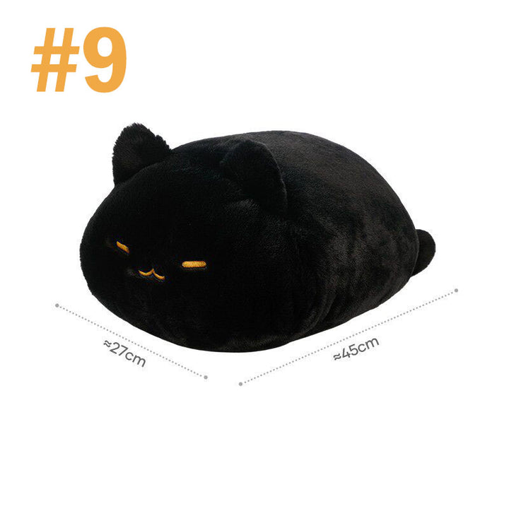Sleepy Cat Plush Pillow