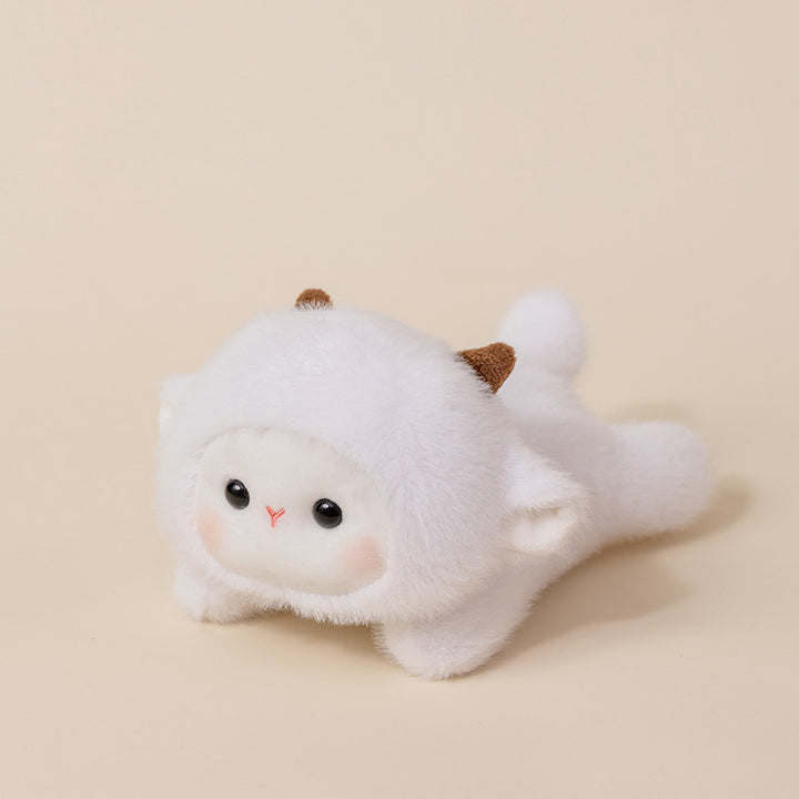 Cute Animal Plush Hand Puppet Desk Wrist Rest Doll