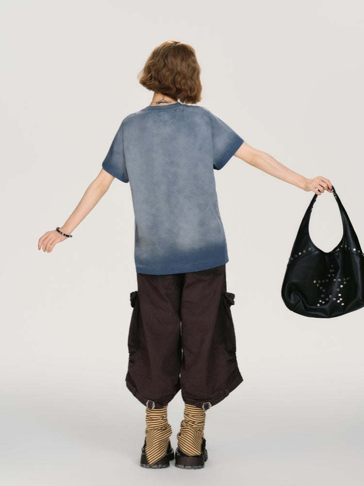 Vintage Washed Navy Tee