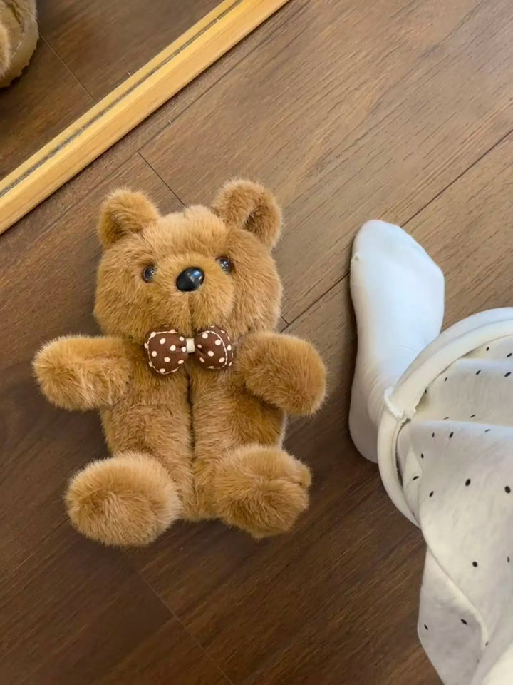 Cozy Teddy Bear Slippers
