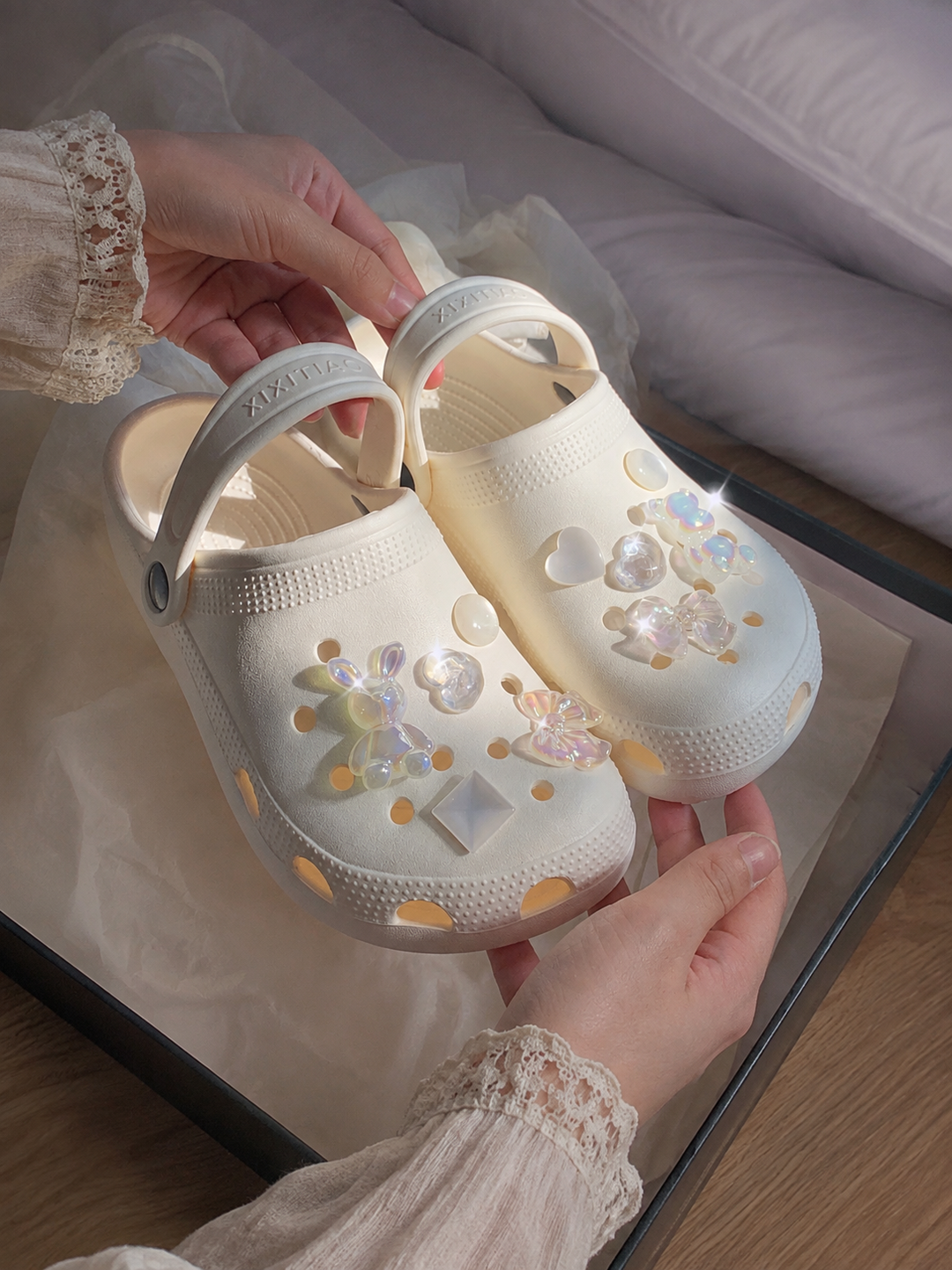 Fairy Crystal Clogs