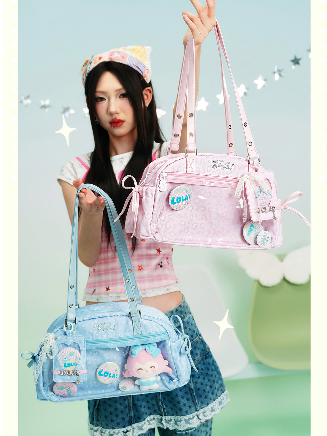 Transparent Ita Shoulder Bag