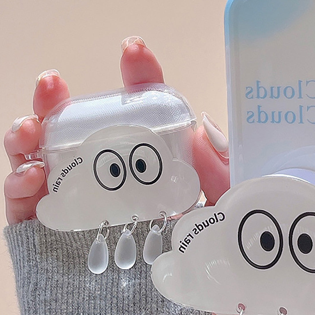 Cloud Rain Airpods Case Juwas