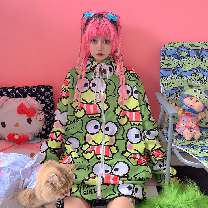 Harajuku Frog Coat