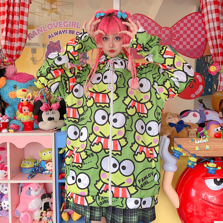 Harajuku Frog Coat